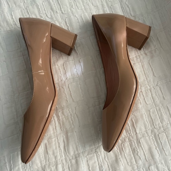 Kate spade nude kitten heels Size 8 - Picture 1 of 4